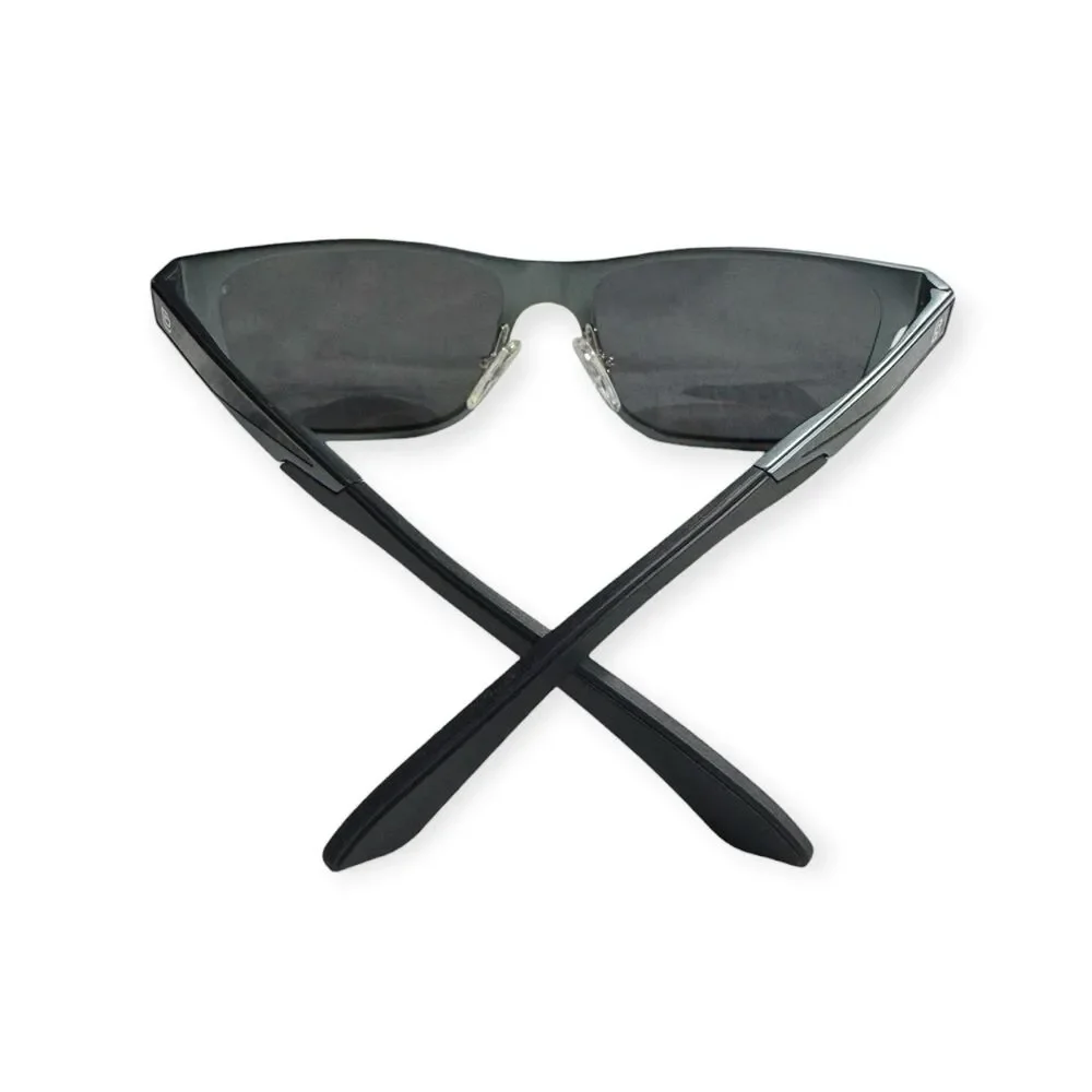 DUCO 8207 Gray Polarized Sunglasses Carbon Fiber Frame Made in Italy 135mm‎